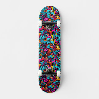 Graffiti-muur Skateboard
