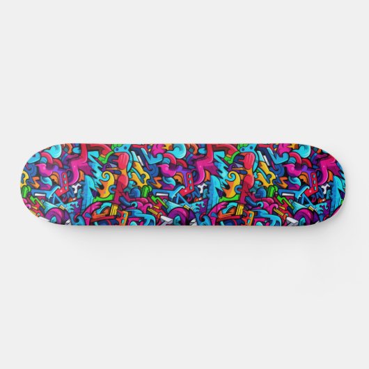 Graffiti-muur Skateboard (Horizontaal)