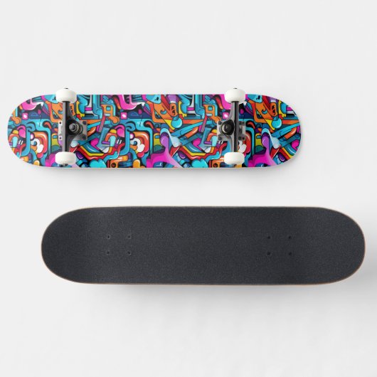 Graffiti-muur Skateboard (Horizontaal)