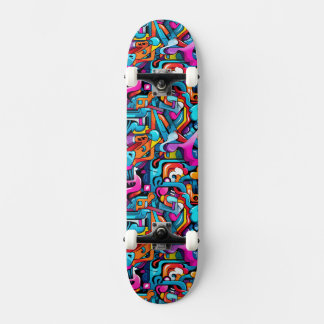 Graffiti-muur Skateboard