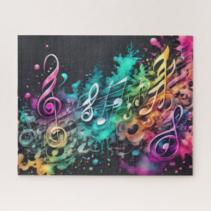 Graffiti-muziek Legpuzzel