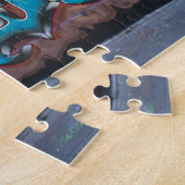Graffiti Name Tag: David Legpuzzel (Zijkant)