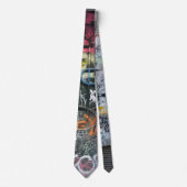 Graffiti Necktie Stropdas (Voorkant)
