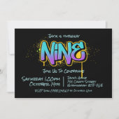 Graffiti neuf invitation (Devant)