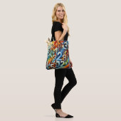Graffiti Nummers Draagtas (Op model)