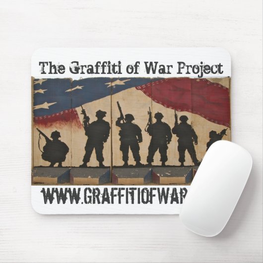 Graffiti of War Project: Mousepad Series Flag Muismat (Met muis)