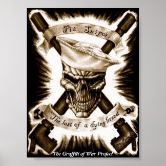 Graffiti of War Project: National Gallery Tour Poster