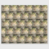 Graffiti On Brick Wall Humanity Mural Cadeaupapier (Vlak)