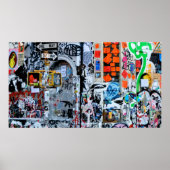 Graffiti One Way Poster (Voorkant)