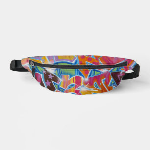 Graffiti ontwerp Fanny Pack tas