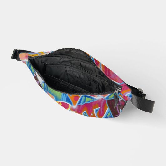 Graffiti ontwerp Fanny Pack tas (Open)