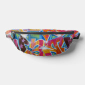 Graffiti ontwerp Fanny Pack tas (Liggend)