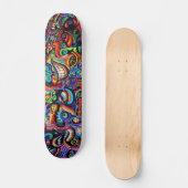Graffiti ontwerp Skateboard (Voorkant)