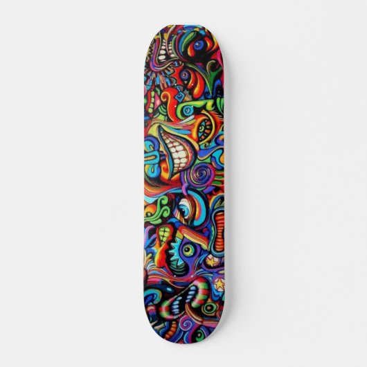Graffiti ontwerp Skateboard (Voorkant)