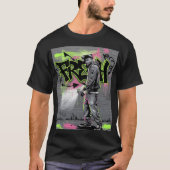 Graffiti op de muur "Vers" T-shirt (Voorkant)