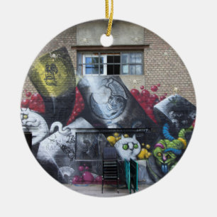 Graffiti op Stadtbahnbogen, Wien Österreich Keramisch Ornament
