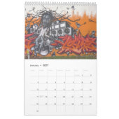 Graffiti Painting Street Art 2017 Kalender (Jan 2027)