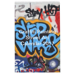 Graffiti Painting Street Art 2017 Kalender