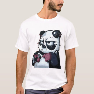 Graffiti Panda Beer T-shirt