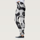 Graffiti Panda-smog Leggings (Links)