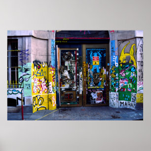 Graffiti, Parijs Poster