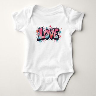 Graffiti Pastel Love Bomb Romper