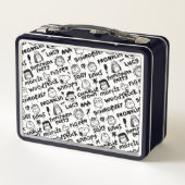 Graffiti-patroon pindaktekens (Achterkant)