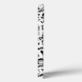 Graffiti-patroon pindaktekens Case-Mate iPhone case (Achterkant / Rechts)