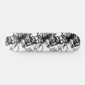 Graffiti Patroon Skateboard (Horizontaal)