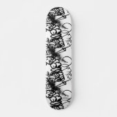 Graffiti Patroon Skateboard (Voorkant)
