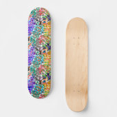 Graffiti Patroon Skateboard (Voorkant)