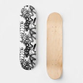 Graffiti Patroon Skateboard (Voorkant)