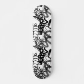 Graffiti Patroon Skateboard (Voorkant)
