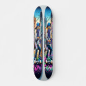 Graffiti Paws Skateboard (Voorkant)