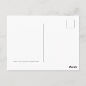 Graffiti Peace Briefkaart (Achterkant)