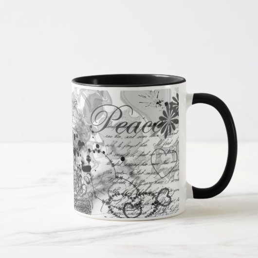 Graffiti Peace Mug (Droite)