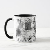 Graffiti Peace Mug (Gauche)