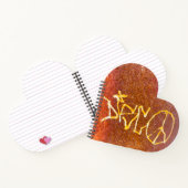 Graffiti Peace Notitieboek (Binnen)