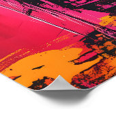 Graffiti Pirate Characters in Bold, Vibrant Street Poster (Hoek)