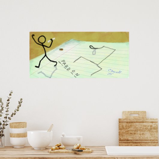 Graffiti Poster (Keuken)