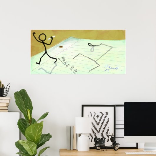 Graffiti Poster (Thuiskantoor)