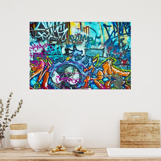 Graffiti Poster (Keuken)
