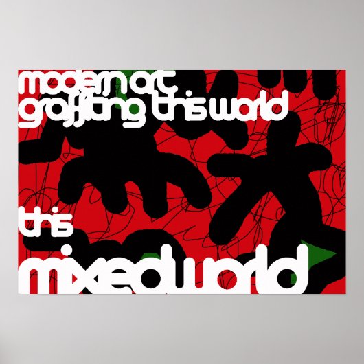 graffiti poster (Voorkant)