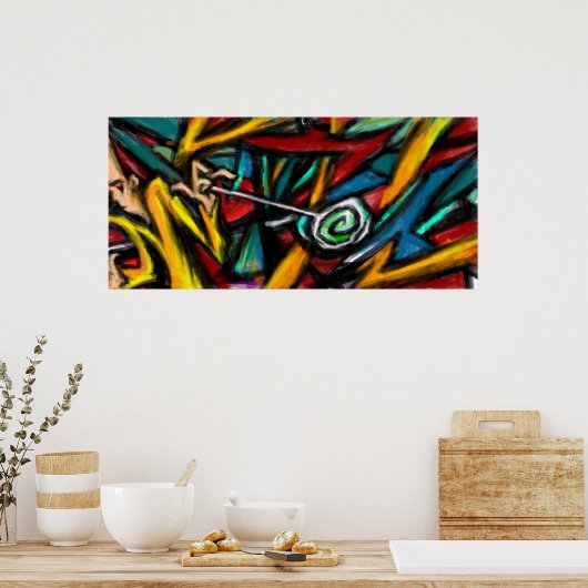 Graffiti Poster (Keuken)