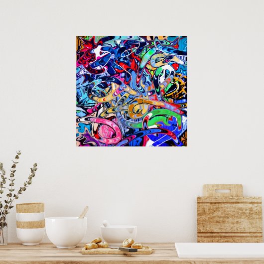 Graffiti Poster (Keuken)
