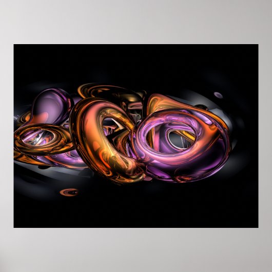 Graffiti Poster Abstrait (Devant)