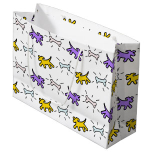 Graffiti pour os de chien Choisir la couleur L sac