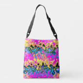 Graffiti-processor: Crossbody Tas (Achterkant)