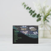 Graffiti-profielkaart Visitekaartje (Staand voorkant)