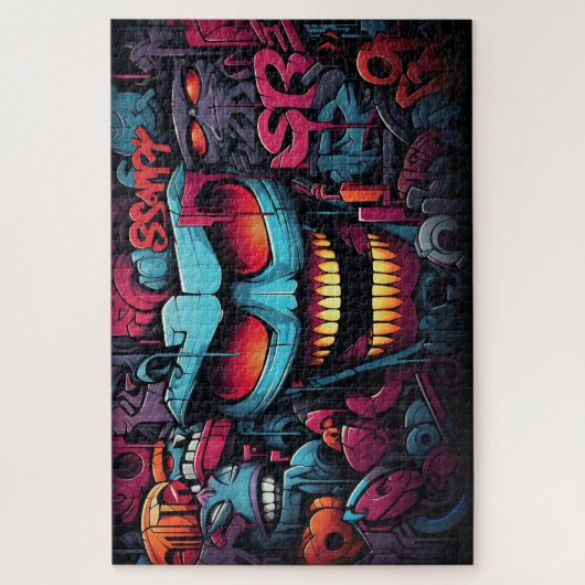 Graffiti Puzzle (Vertical)